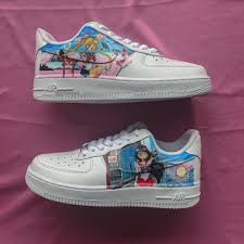 Black Lives Matter Custom Air Forces Sailor Moon Custom Air Force 1 Low Nike Air Shoes Custom Shoes Aesthetic Shoes