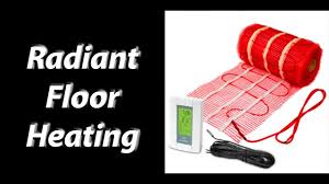 Maybe you would like to learn more about one of these? Overview Of Electric Radiant Floor Heating Mats By Senphus Youtube