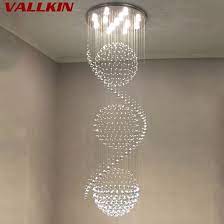 The ceiling light is a modern fashion style ceiling light, consisting of high quality crystal and stainless steel. Shop Lustre Modern Led Crystal Chandelier Lighting Ceiling Chandeliers Lampadario Light Candelabro Hanglamp Lamparas Luminaire Lampen Online From Best Ceiling Lights On Jd Com Global Site Joybuy Com