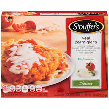 To cook the patties, heat a mix of oil and butter on the stove over medium heat and cook the patties until they're golden brown on both sides. Stouffer S Breaded Veal Patty Topped With Marinara Sauce Mozzarella Cheese With Spaghetti Veal Parmigiana 11 625 Oz Instacart