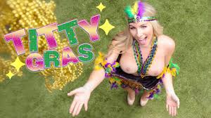 Milf Bombshell Bunny Madison Celebrates Mardi Gras With Hardcore Doggystyle  With Her Young BF - Mylf