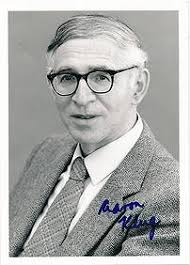 Sir Geoffrey Wilkinson B&w Signed Photograph (nobel Prize 1973)