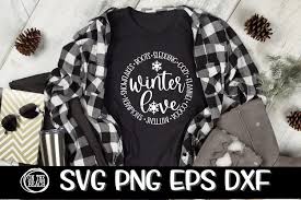 Browse our winter images, graphics, and designs from +79.322 free vectors graphics. Winter Love Svg Winter Words Circle Svg Png Eps Dxf 920751 Cut Files Design Bundles