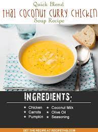 Recipe This Instant Pot Red Thai Curry Soup Recipe Chicken Soup Recipes Soup Maker Recipes Coconut Curry Chicken Soup