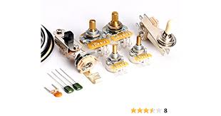 Our prewired kit is wired up 50's style like during the golden area of vintage gibson's. Amazon Com Toneshaper Guitar Wiring Kit For Fender Jazzmaster Musical Instruments