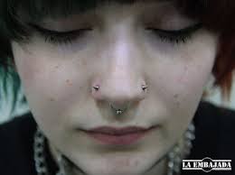 Fresh Nose Piercing With Spikes Titanium Jewelry Piercing Piercingofinsta Profesionalpiercing Piercingba Nose Piercing Stud Nose Piercing Titanium Jewelry