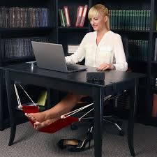 Healthy A Comfortable And Correct Possition When Sitting At Your Desk Can Improve Your Health Using Our Under Desk Foot Desk Work Space Decor Desk Under Bed