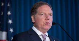 Manhattan top prosecutor leaves job after standoff with Barr