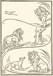 God has given two tails one in the back and one in the front. The Fox And The Lion Wikipedia
