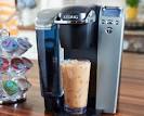 Coffee maker that makes hot and iced 