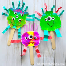 ‪20 Crazy Easy Monster Crafts for Kids - DIY projects for toddlers‬‏