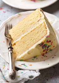 Only the rich could afford white flour and sugar so a white cake was considered a symbol of your wealth. My Very Best Vanilla Cake Stays Moist 4 Days Recipetin Eats