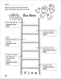 One More Word Ladder Grades 1 2 Word Ladders Words First Grade Words