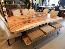 Oh My I Really Really Love This Freeform Dining Table In Suar Wood With Metal Legs Freeform Dining Table Kitchen Dinning Room Dining Table