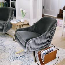 Roar Rabbit Pleated Swivel Chair Swivel Chair Swivel Chair Living Room Modern Swivel Chair