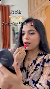 Your girl just found her new everyday fave 💋, Lipstick: @hmbeauty , Shade:  La Vida Mocha, H&M Beauty, Satin Icon Lipstick, Review, lipstick review,  beauty reel, Everyday Nude, Nude lipstick, Makeup , ...