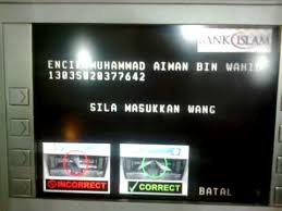 Cara Bank In Duit Bank Islam Youtube
