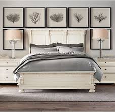 Rh S St James Panel Bed Evoking The Architectural Classicism Of Turn Of The Centur Restoration Hardware Bedroom Small Bedroom Remodel Unique Bedroom Furniture