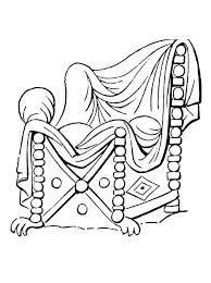 Print out the colouring pictures with a single push of. Chair With Nice Covering Coloring Page Online Coloring Pages