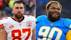 Travis Kelce Gets Slapped in the Face by Los Angeles Chargers’ Teair Tart  During Chiefs Game