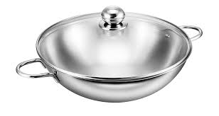 Kopf 125419 Wok Josie O 32 Cm Inox Avec Couvercle En Verre Eur 34 99 Woks Poele Wok Couvercle