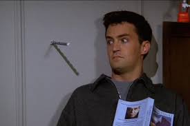 Chandler bing, the iconic character from the hit tv sitcom friends, portrayed by matthew perry, works as an it procurement manager with the specialization what is chandler bing's job? Chandler Bing S Best One Liners On Friends Etcanada Com