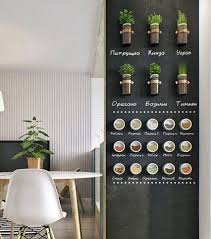 Vous Pouvez Allier Tableau Noir Et Peinture Aimantee Pour Accrocher Directement Les Petits Pots Sur Le Tableau Deco Cuisine Peinture Aimantee Deco Mur Cuisine