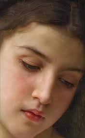 William-Adolphe Bouguereau Portrait de jeune fille
