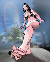 Giantess footjob class crush