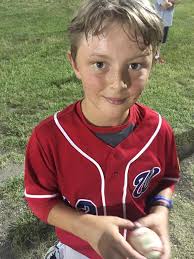 Sam Bull played in honor for his grandfather, Richard Bull. Grandma Bull  got to be present as well. Proud of these boys!