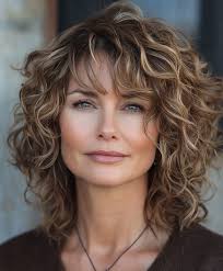 Classic Curly Bob with Layers