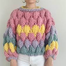 Buy cheap jumpers for just £535 on everything5pounds.com. Knit A Bubble Jumper And Matching Bag Craft Frankie Magazine Australian Fashion Magazine Online