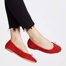 Visit the sam edelman store. Sam Edelman Shoes Sam Edelman Felicia Suede Red Ballet Flats Poshmark