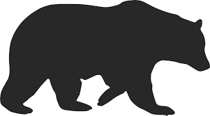 Over 17,313 bear silhouette pictures to choose from, with no signup needed. Silhouette Transparent Bear Clipart Novocom Top