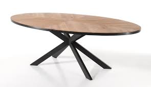 ovalen eettafel 250x128 cm gero wonen ovalentafel landelijkestijl landelijkwonen landelijk eettafel ovale eettafels eettafel keukentafel stoelen