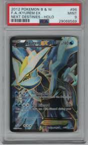 Black And White Kyurem Card Pokemon Black White Kyurem Ex Next Destinies Full Art 96 Psa 9 Mint 29068569 Pokemon Cards Pokemon Cards For Sale Pokemon