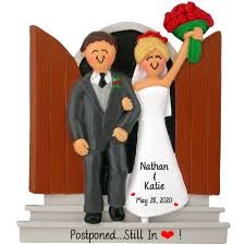 Maybe you would like to learn more about one of these? Coronavirus Wedding Personalized Ornament Blonde Bride Brown Groom Personalized Ornaments For You