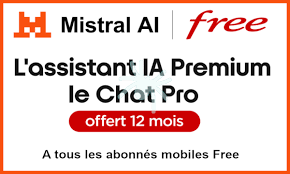 Free Mobile offre à tous ses abonnés l'assistant IA le Chat Pro de Mistral AI pendant 12 mois