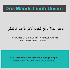 Maybe you would like to learn more about one of these? Niat Doa Mandi Wajib Lengkap Bacaan Arab Dan Latin Tata Cara Mandi