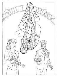Kleurplaat Superhelden Kleurplaat Spiderman 3 Animaatjes Nl