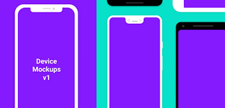 Free vector mockups for various mobile devices including Figma Mobile Devices Mockups Figmacrush Com