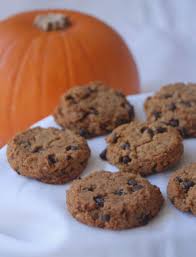 Pumpkin Chocolate Chip Almond Flour Cookies Vegan Pumpkin Chocolate Chip Cookies Gluten Free Chocolate Chip Cookies Almond Recipes