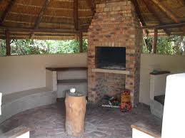 Braai Area Built In Braai Backyard Seating Area Outdoor Living Areas