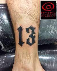 101 Amazing Number Tattoo Ideas You Need To See In 2021 Number 13 Tattoos Number Tattoo Ideas Number Tattoo