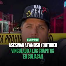 El youtuber Leovardo Aispuro, conocido como “Gordo Peruci”, de 37 años de  edad, fue asesinado la noche del lunes 9 de diciembre frente a su domicilio  en Culiacán, Sinaloa. El influencer, quien