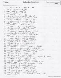 Many combustion reactions occur with a hydrocarbon, a compound made up solely of carbon and hydrogen. Balancing Chemical Equations Worksheet Middle School Doc Tessshebaylo