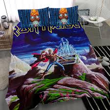 Iron maiden heavy metal band albums quilt blanket,gift for iron maiden band fans,gift. Iron Maiden Bedding Set 19 Iron Maiden Gift Unique Gift Family Gift Friend Gift Meaning Gift