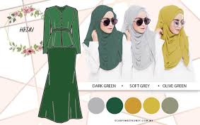 Apakah warna tudung yang sepadan dengan semua jenis warna baju. Baju Warna Hijau Jom Kita Fabrik By Anisah Ariffin Facebook