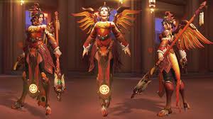 Official Overwatch Zhuque Mercy 3d Model By Airborn Studios Mercy Overwatch Overwatch Mercy Skins Overwatch