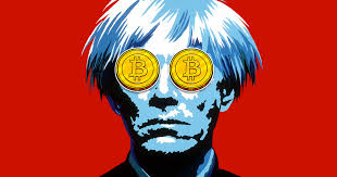 Crypto art is usually digital artwork, but it can also be physical art tracked in a blockchain or crypto system. Andy Warhol Painting To Be Centerpiece At First Crypto Art Auction